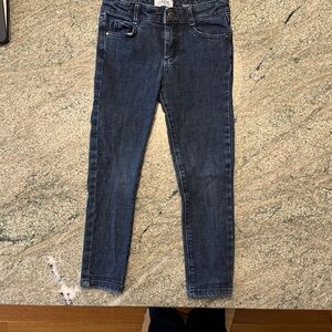 Janie and Jack Dark Blue Kids skinny Jeans size 6